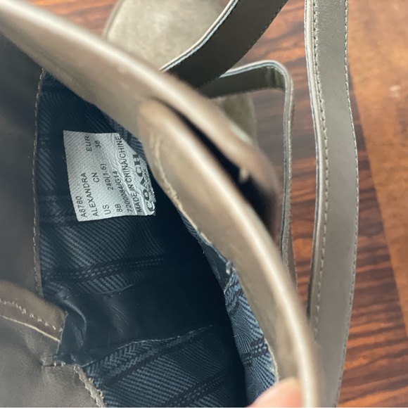 COACH Olive Suede Mid-Calf Bootie- 8 Women’s - Picture 11 of 13